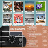 ClikTric 4K Vlogging Camera with 180 Flip Screen & WiFi