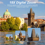 ClikTric 4K Vlogging Camera with 180 Flip Screen & WiFi