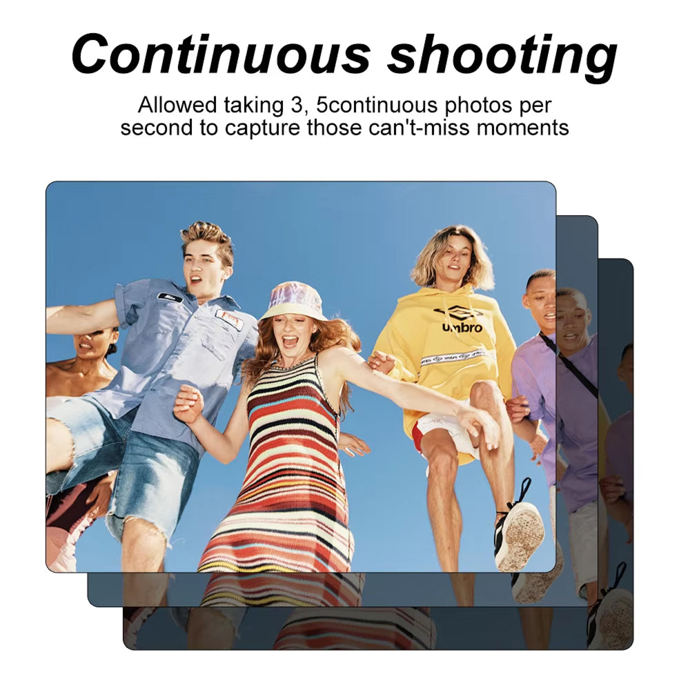 ClikTric 4K Vlogging Camera with 180 Flip Screen & WiFi