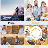 ClikTric 4K Vlogging Camera with 180 Flip Screen & WiFi