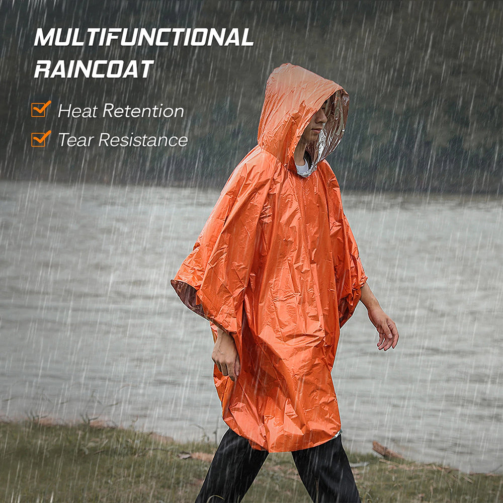 CozeGuardi Reusable Emergency Foil Blanket & Thermal Shelter