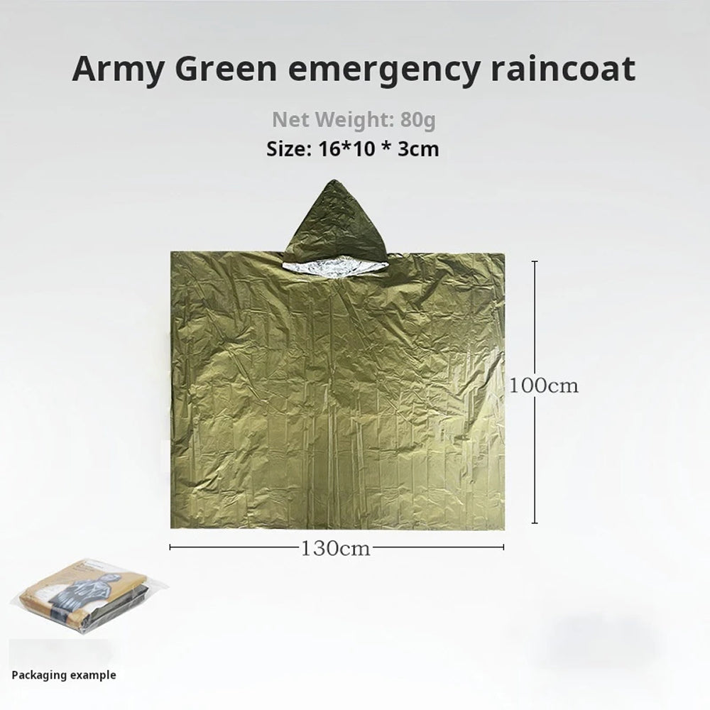 CozeGuardi Reusable Emergency Foil Blanket & Thermal Shelter