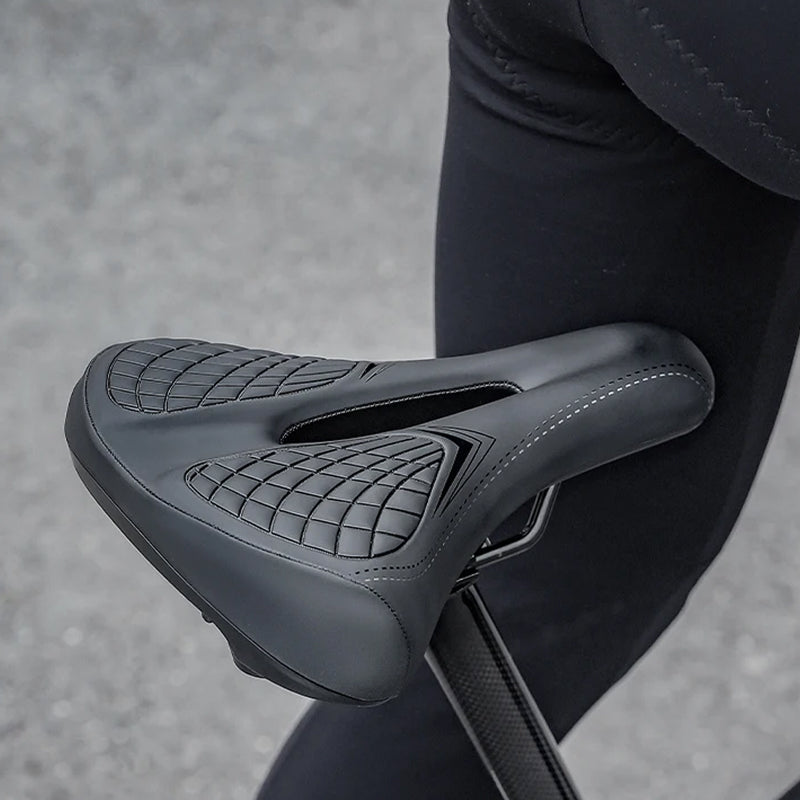 CushiCycle Mountain Bike Saddle | Ergonomic Shock-Absorbing Bicycle Seat