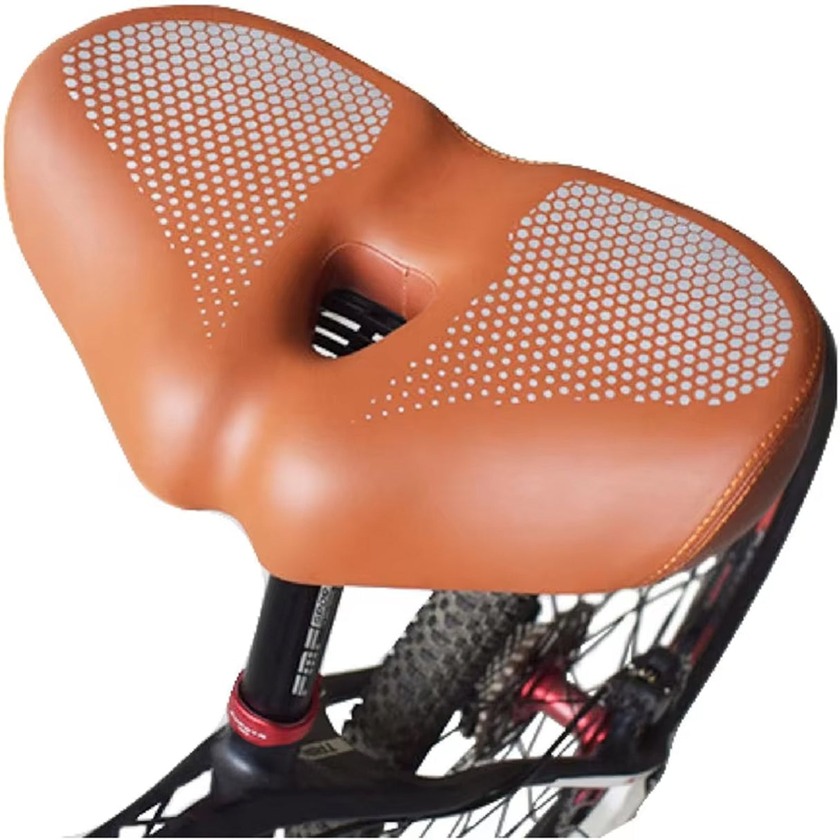 CycleEste Noseless Bike Seat for Women - Comfort Cycle Saddle