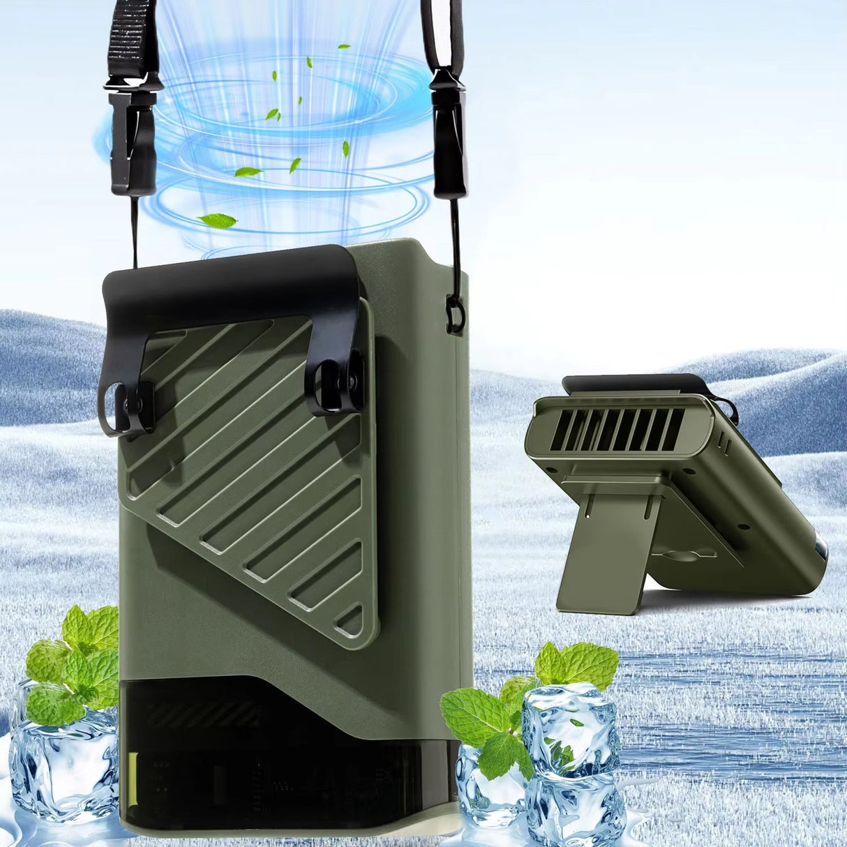 CycloFani Hands-Free Portable Waist Fan for Cooling