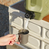 DawNikix 12L Camping Water Container with Rotary Tap