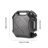 DawNikix 12L Camping Water Container with Rotary Tap