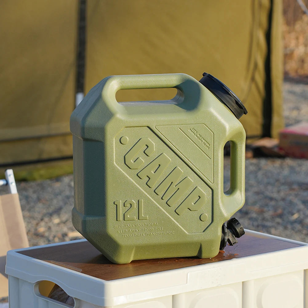 DawNikix 12L Camping Water Container with Rotary Tap