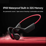 DeepWavix IPX8 Bone Conduction Swimming Headphones UK