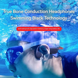 DeepWavix IPX8 Bone Conduction Swimming Headphones UK