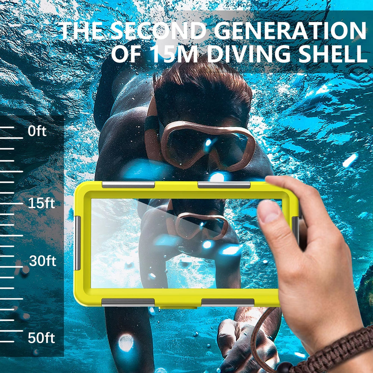 DropLokou Underwater Photography Phone Housing IP68