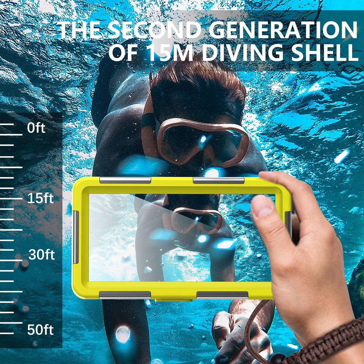 DropLokou Underwater Photography Phone Housing IP68