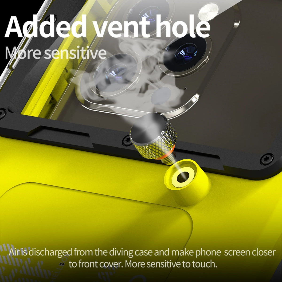 DropLokou Underwater Photography Phone Housing IP68