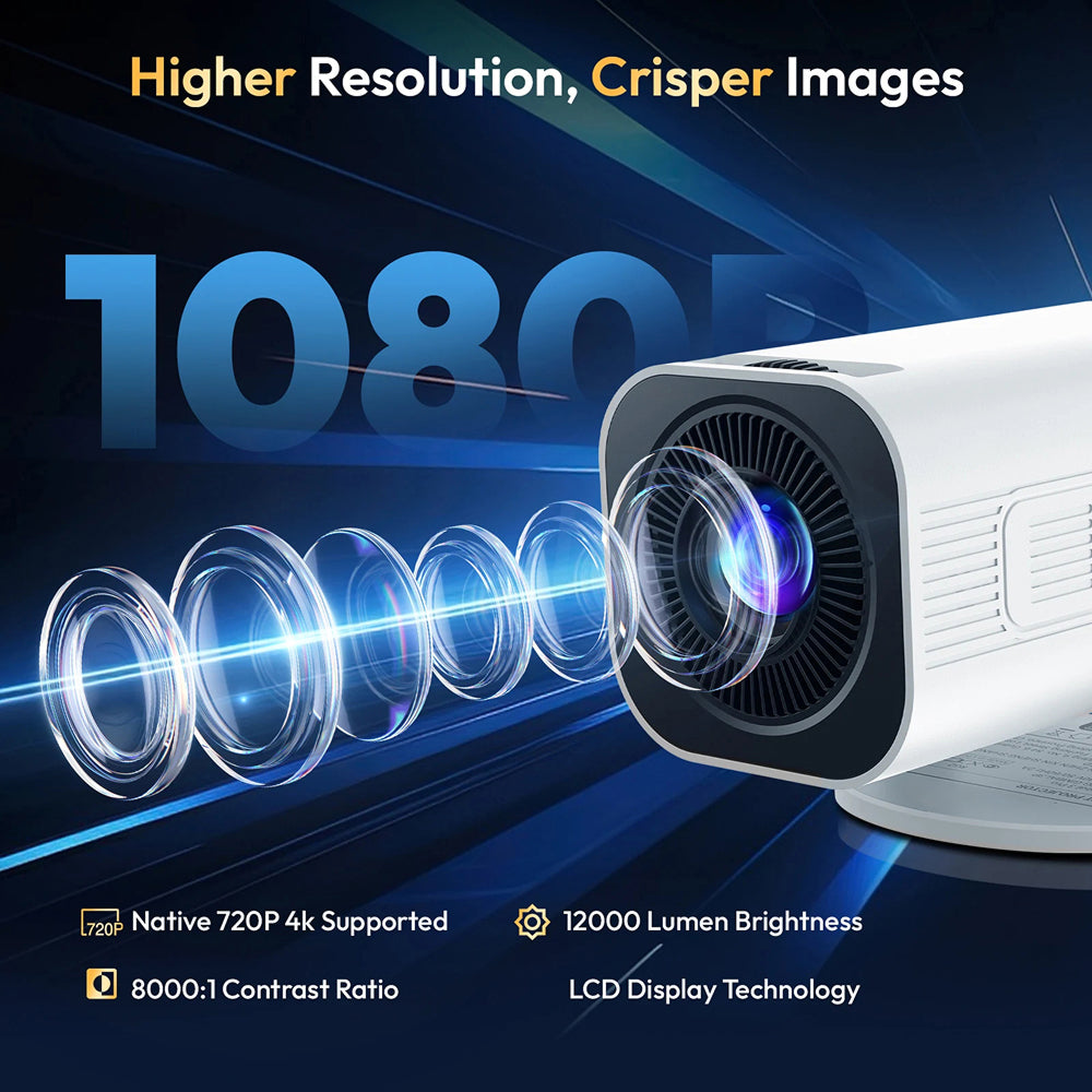DuskiCast Portable Smart Projector UK Cinema