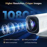 DuskiCast Portable Smart Projector UK Cinema
