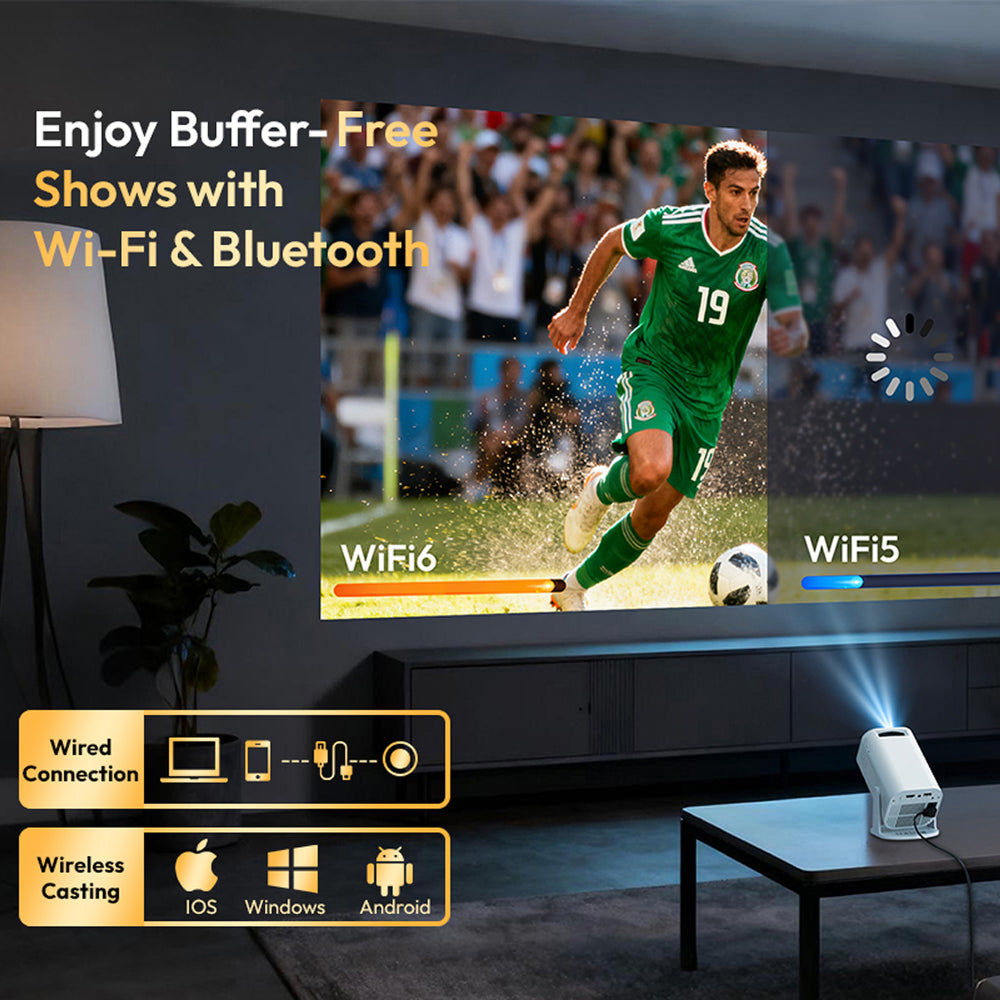 DuskiCast Portable Smart Projector UK Cinema