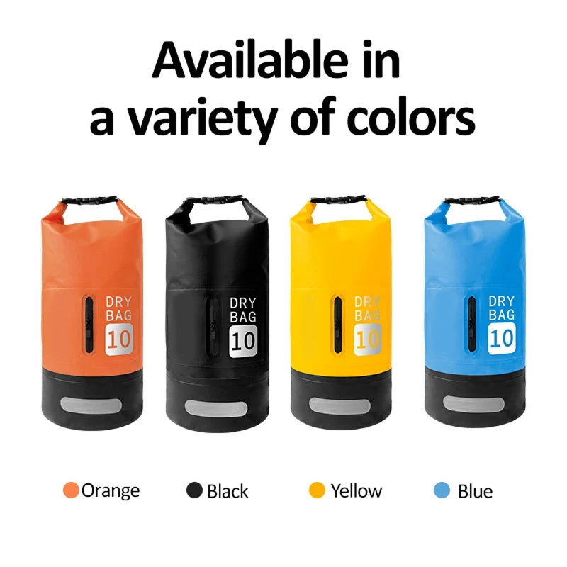 WaveeBack Roll Dry Bag | Waterproof Swimming Backpack