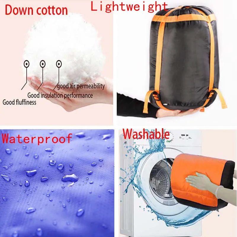 EmberLinie USB Heated Sleeping Bag with 4 Warmth Zones