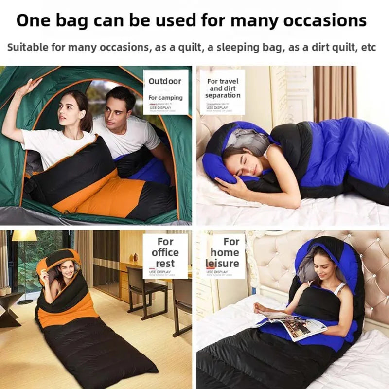 EmberLinie USB Heated Sleeping Bag with 4 Warmth Zones
