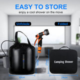 ClinyShowe Rechargeable Portable Shower for Camping and Pets