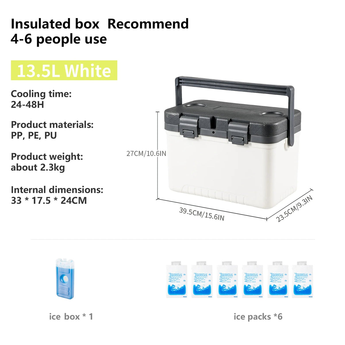PackaFrost Insulated Cool Box for Camping & Fishing