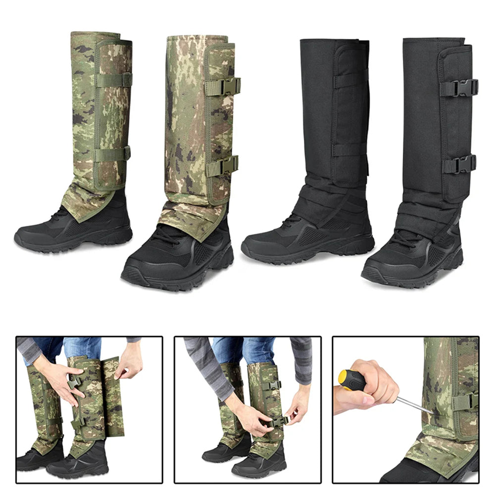 FangGora Hiking Gaiters | Snake Bite & Thorn Resistant Lower-Leg Protection