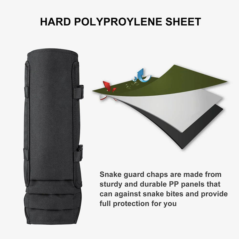 FangGora Hiking Gaiters | Snake Bite & Thorn Resistant Lower-Leg Protection