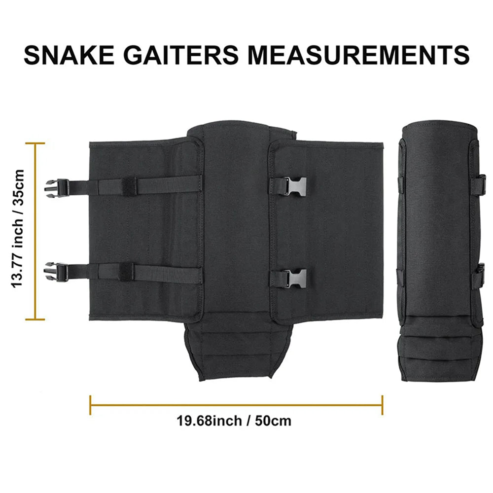 FangGora Hiking Gaiters | Snake Bite & Thorn Resistant Lower-Leg Protection