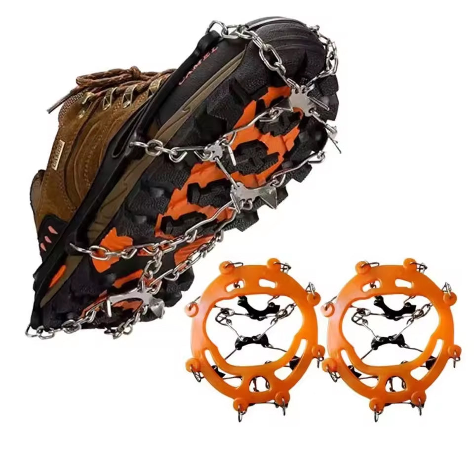 FrostoGrip Hiking Crampons & Anti-Slip Ice Cleats