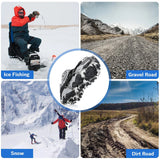 FrostoGrip Hiking Crampons & Anti-Slip Ice Cleats