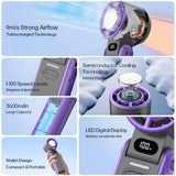 FrostoeByte Handheld Turbo Fan with Semiconductor Cooling