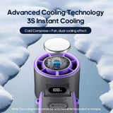 FrostoeByte Handheld Turbo Fan with Semiconductor Cooling
