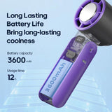 FrostoeByte Handheld Turbo Fan with Semiconductor Cooling