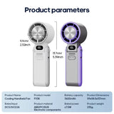 FrostoeByte Handheld Turbo Fan with Semiconductor Cooling