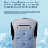 Frozakes evaporative cooling ice vest for UK outdoor work