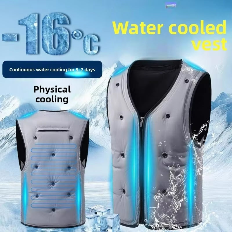 Frozakes evaporative cooling ice vest for UK outdoor work