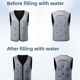 Frozakes evaporative cooling ice vest for UK outdoor work