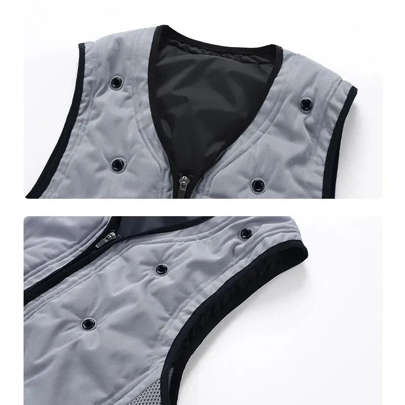 Frozakes evaporative cooling ice vest for UK outdoor work