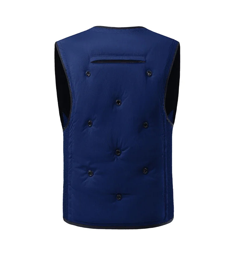 Frozakes evaporative cooling ice vest for UK outdoor work