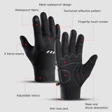 GlovyClik Thermal Gloves With Touchscreen Fingers | Water-Repellent Winter Grip