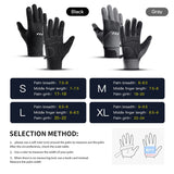 GlovyClik Thermal Gloves With Touchscreen Fingers | Water-Repellent Winter Grip
