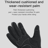 GlovyClik Thermal Gloves With Touchscreen Fingers | Water-Repellent Winter Grip