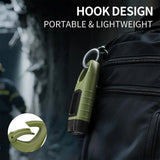 GravikSkio Wind Up Torch | Solar & Hand Crank Emergency LED Light