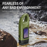 GravikSkio Wind Up Torch | Solar & Hand Crank Emergency LED Light