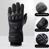 HeateRider Heated Motorcycle & Cycling Gloves for Winter