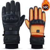 HeateRider Heated Motorcycle & Cycling Gloves for Winter