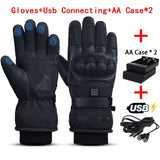HeateRider Heated Motorcycle & Cycling Gloves for Winter