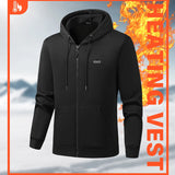 HoodyCoze 17-Zone Heated Hoodie | Dual Control Winter Warmth