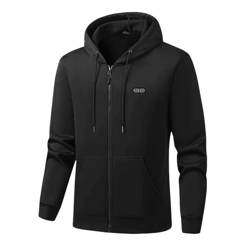 HoodyCoze 17-Zone Heated Hoodie | Dual Control Winter Warmth