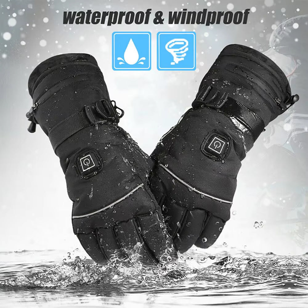 InnoWam Waterproof Heated Gloves with 3 Temperature Levels